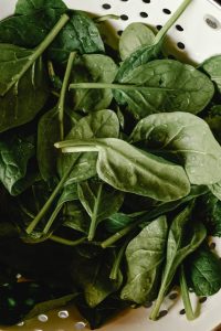 Anti aging spinach.